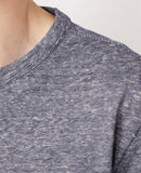 T-Shirt SS - Ecru/Navy - Homme
