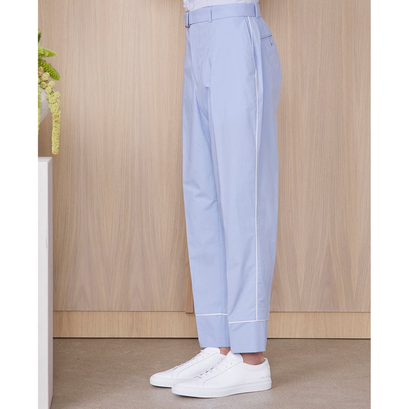 Pantalon Lucio - Baby Blue/White - Homme