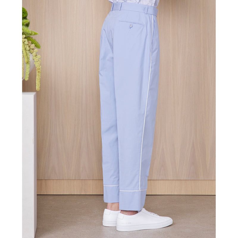 Pantalon Lucio - Baby Blue/White - Homme