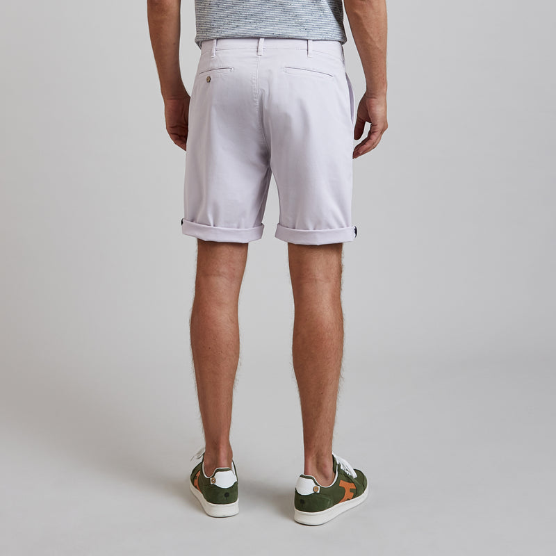 Short Chino Saulieu Regular - Violet - Homme