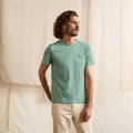 Camiseta Cuello Redondo Verde Claro Arcy - Hombre