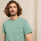 Camiseta Cuello Redondo Verde Claro Arcy - Hombre