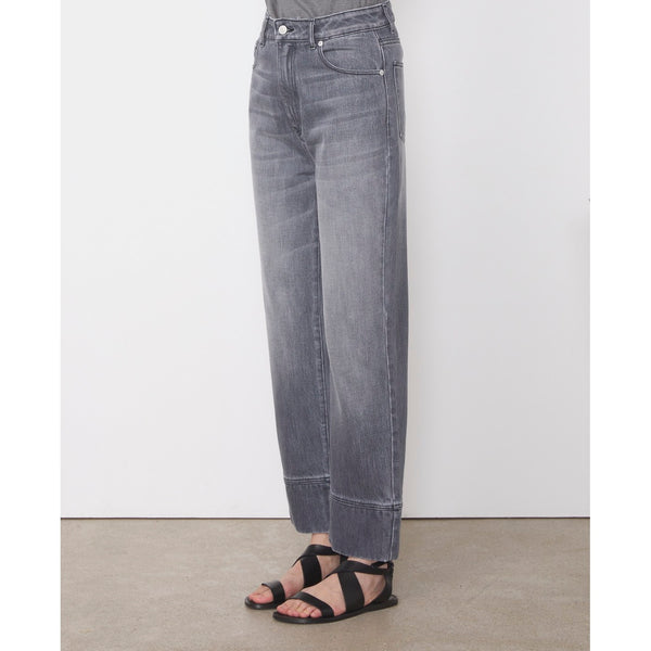 Jeans Zina 5Pkt Itl Washed Co Denim - Light Grey