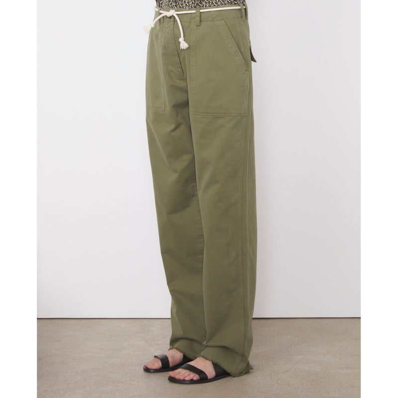 Pantalon Chino France - Olive - Femme