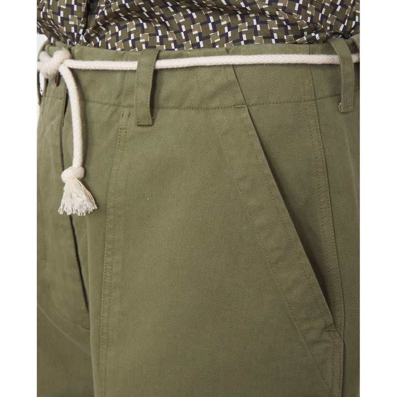 France Pantalones Chinos - Oliva - Mujer