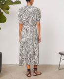 Vestido Katia - Crudo/Negro - Mujer