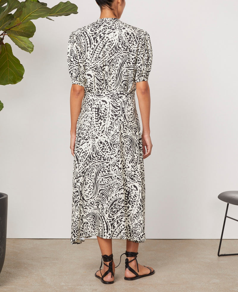 Vestido Katia - Crudo/Negro - Mujer