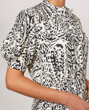 Vestido Katia - Crudo/Negro - Mujer