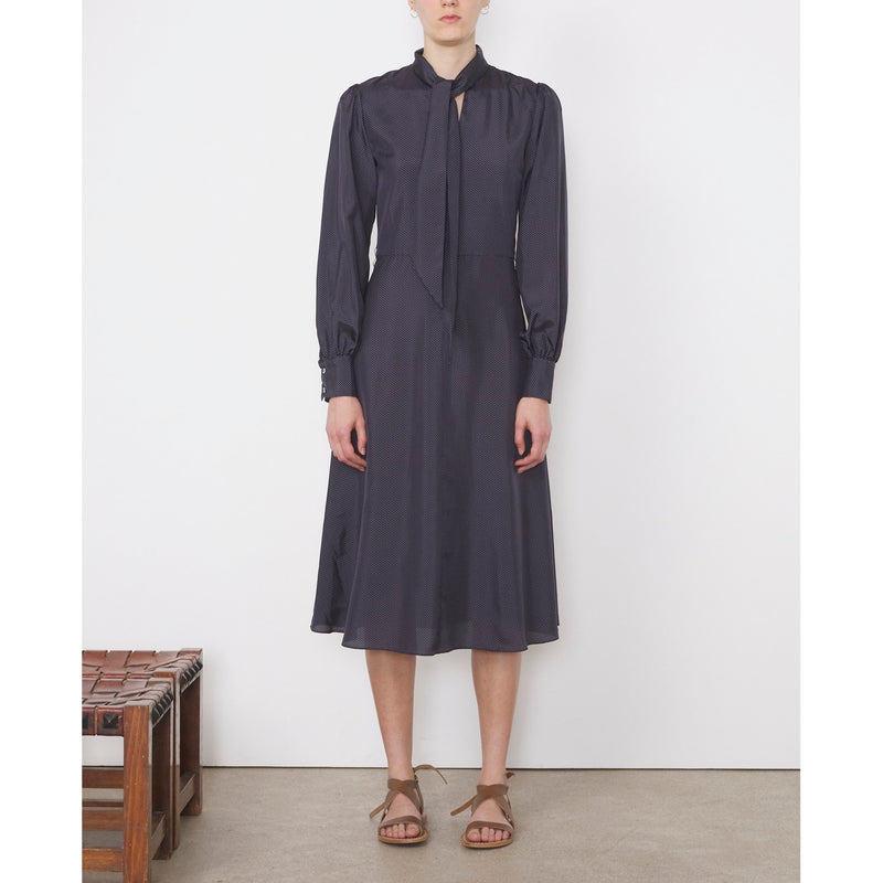 Sybille dress - Navy/White - Woman