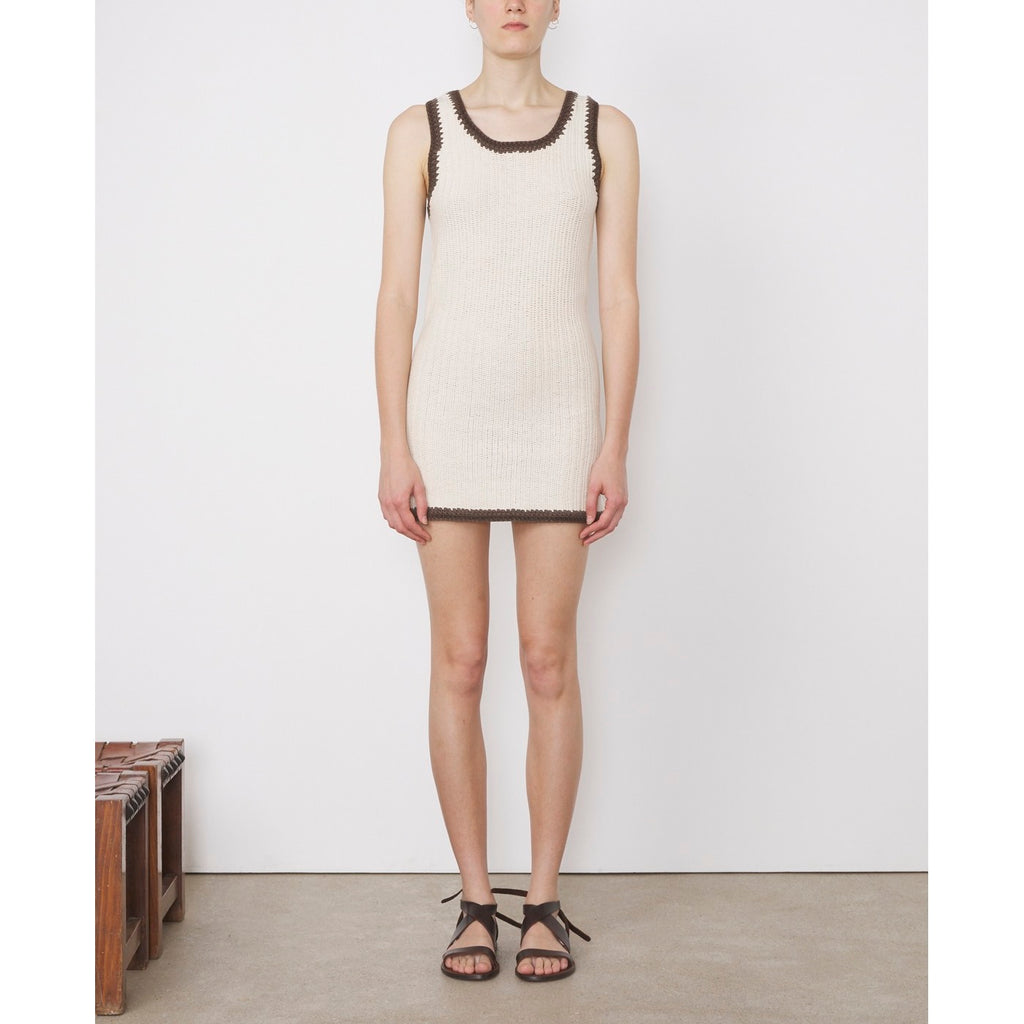 Hermine Mini Dress - Ecru - Women's