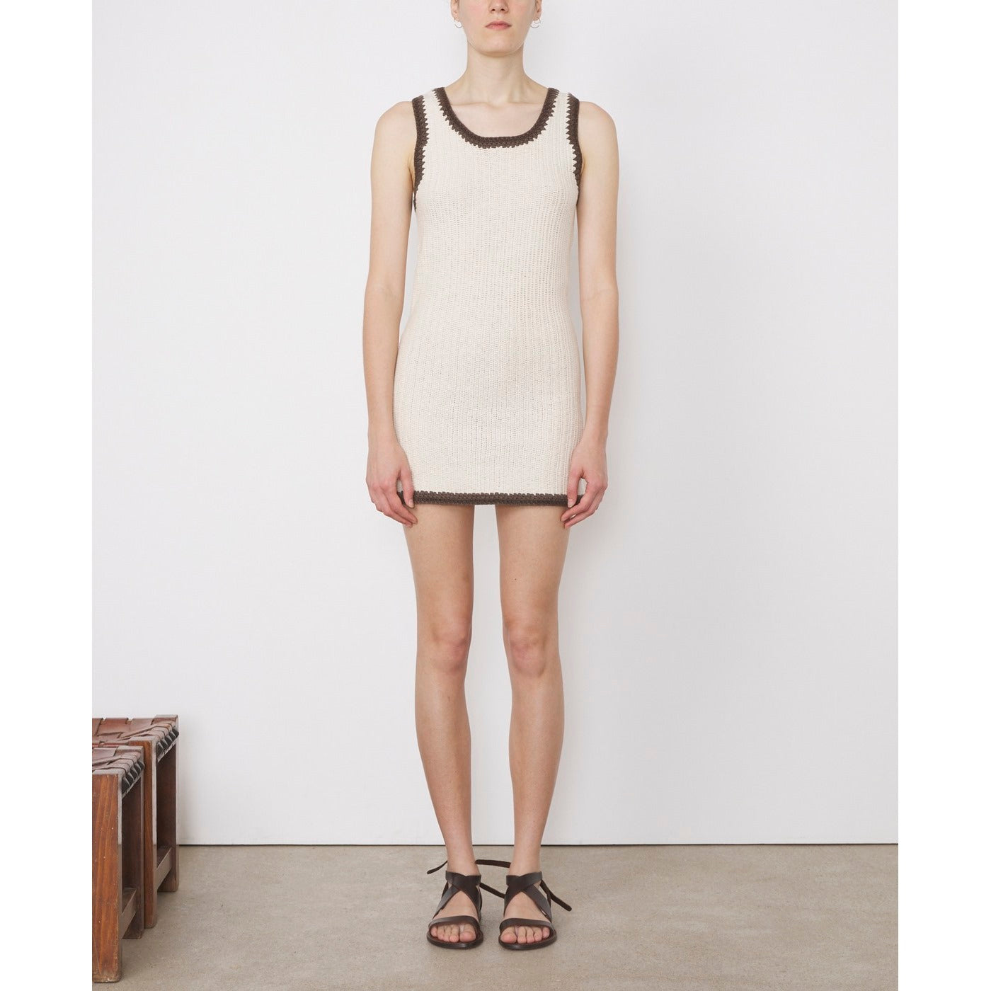 Hermine Mini Dress - Ecru - Women's