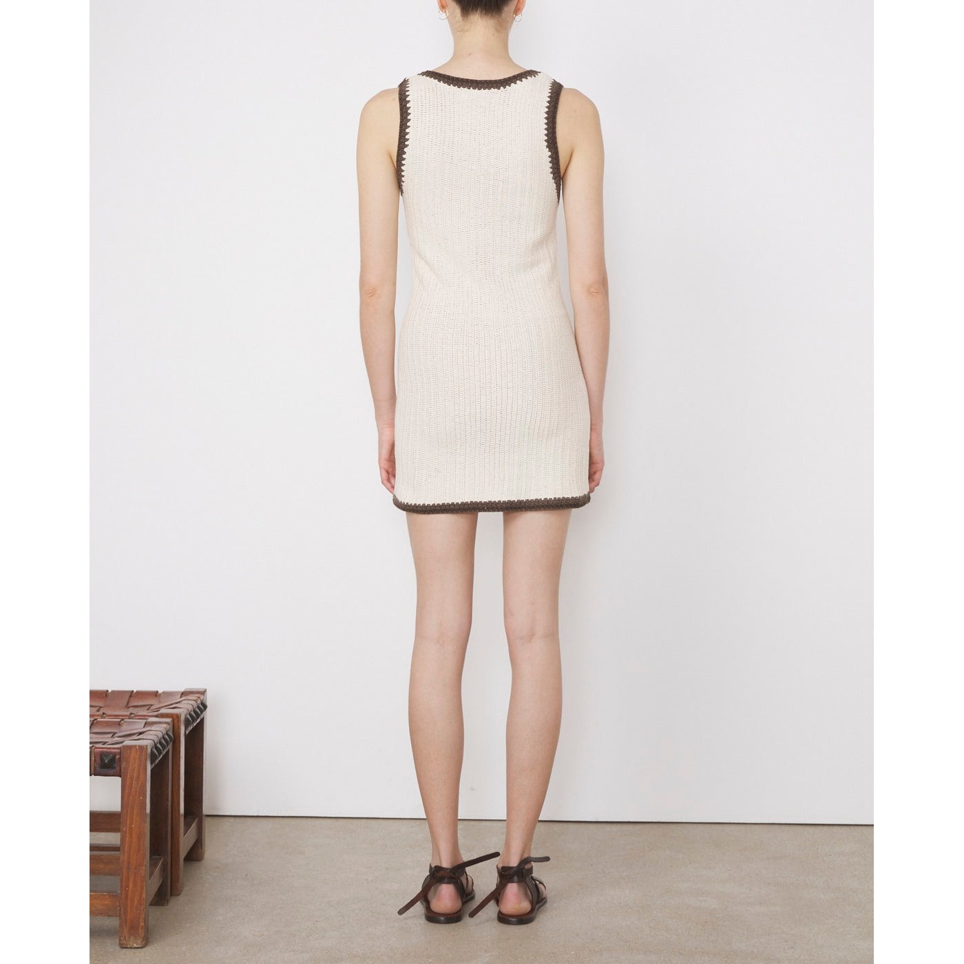 Hermine Mini Dress - Ecru - Women's