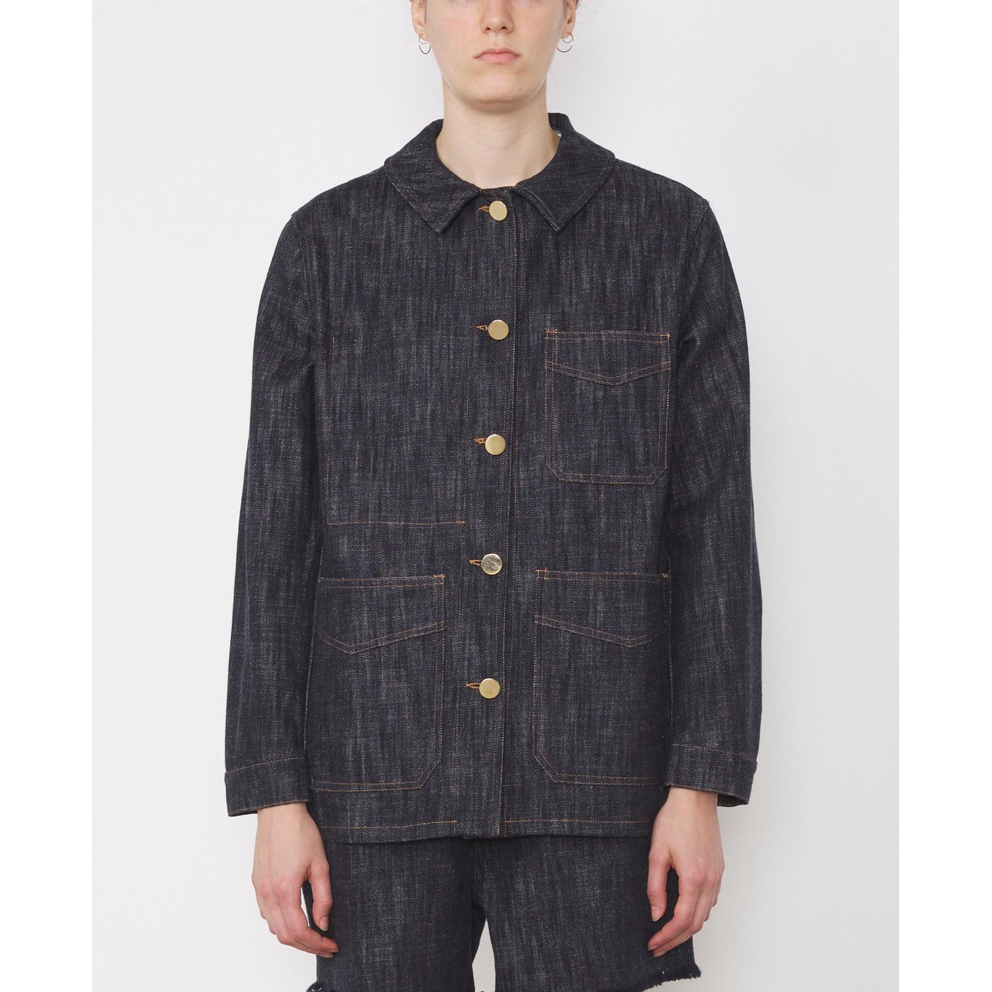 Blouson Camila Jkt Denim Like Itl Co - Navy