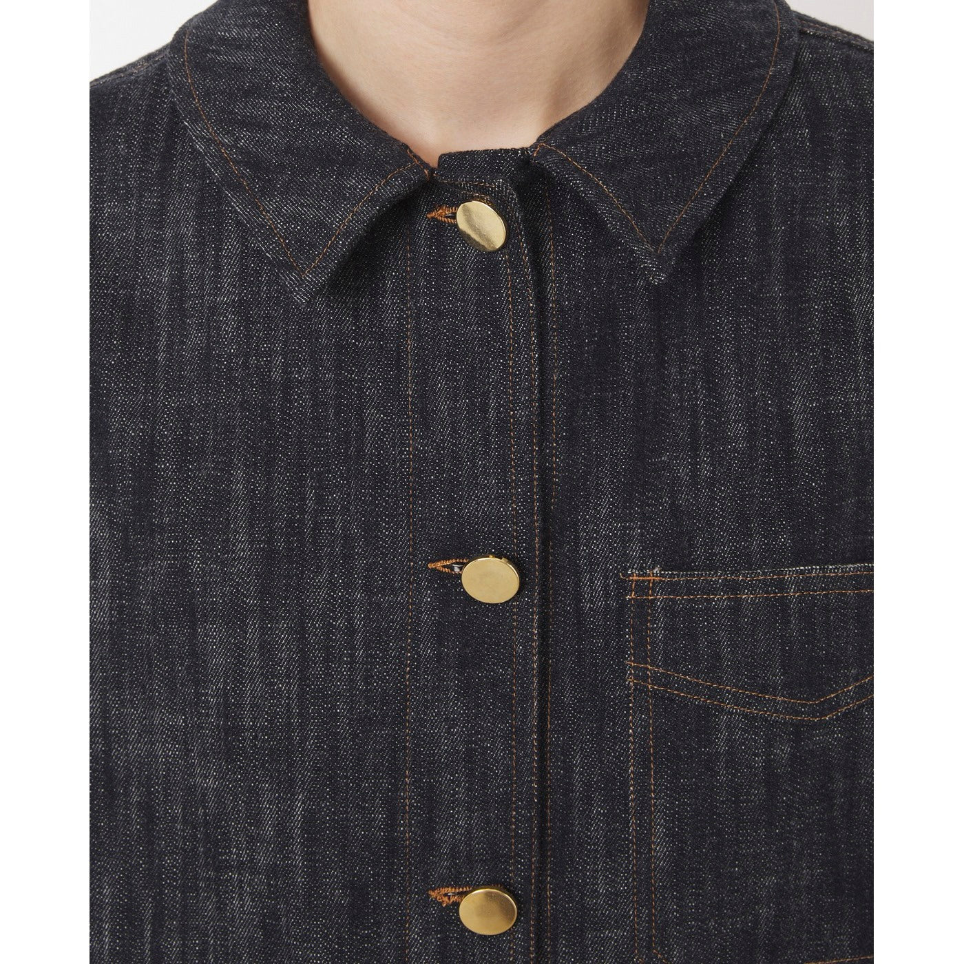 Blouson Camila Jkt Denim Like Itl Co - Navy