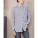 Camisa Annette - Blanca/Gris - Mujer