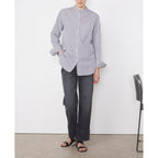 Chemise Annette Shi Jap Stripe Orgn Co - White