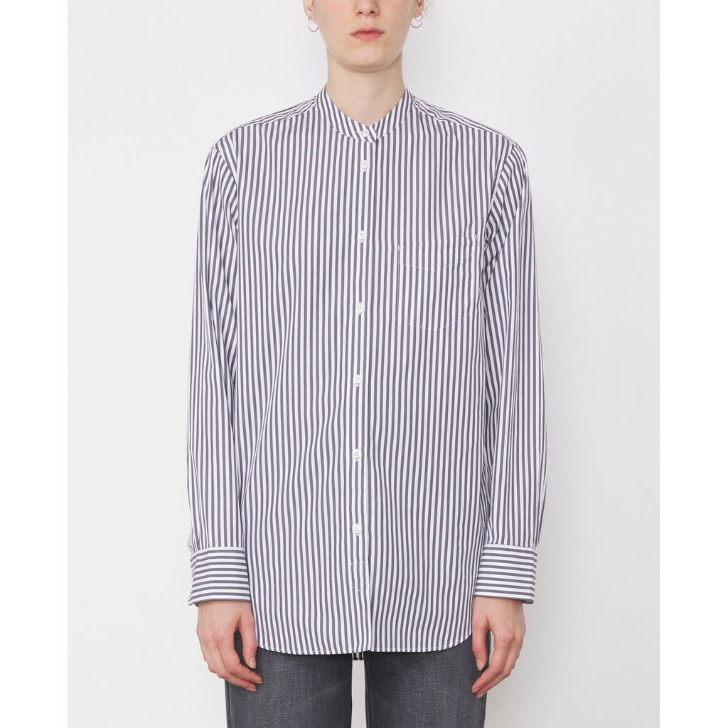 Chemise Annette Shi Jap Stripe Orgn Co - White