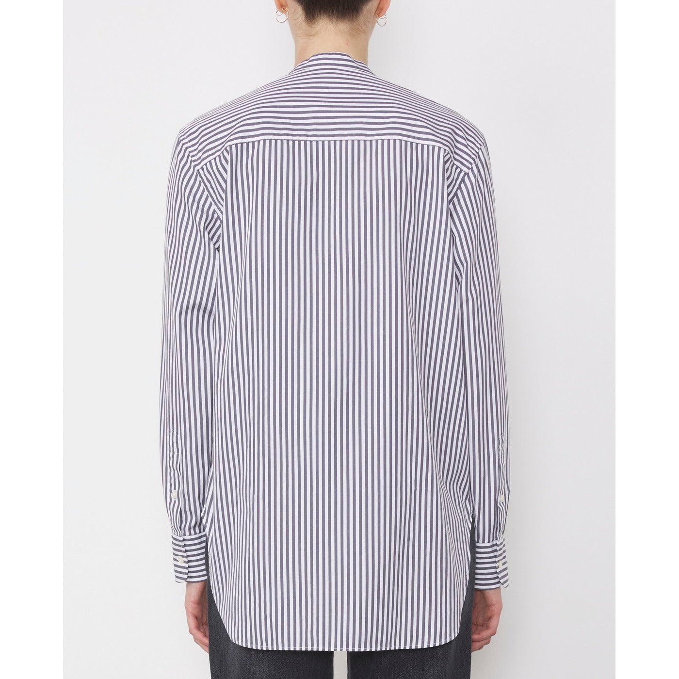 Chemise Annette Shi Jap Stripe Orgn Co - White