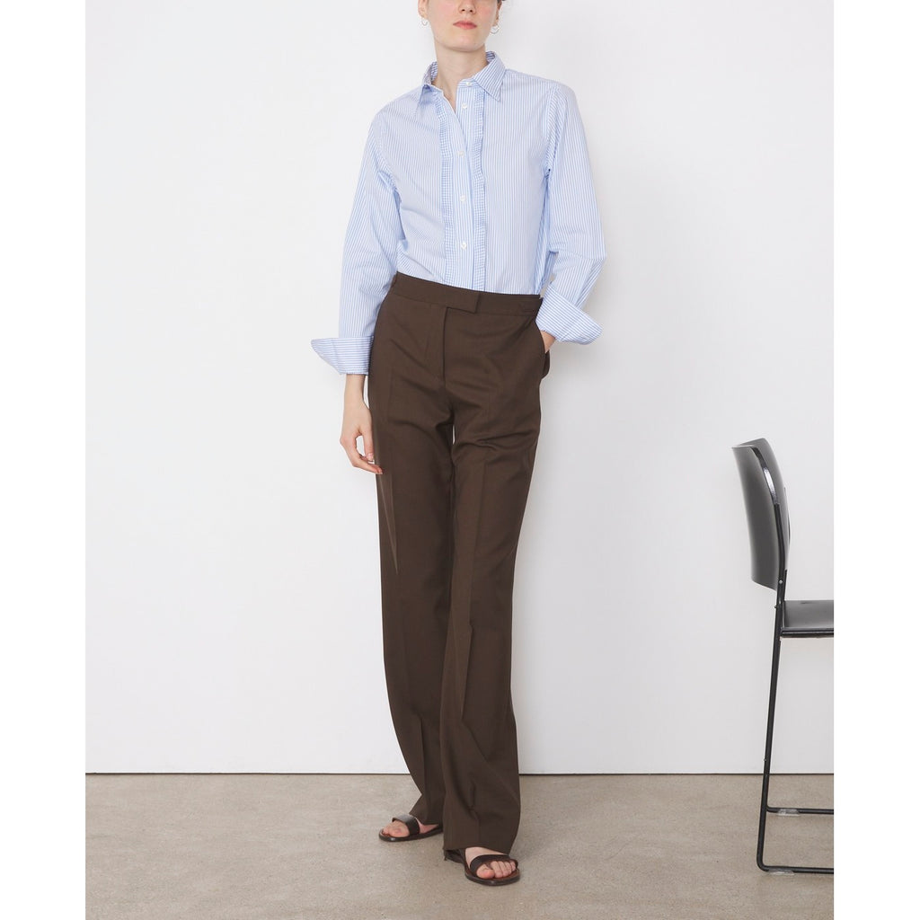 Camisa Nadege - Blanco/Azul bebé - Mujer