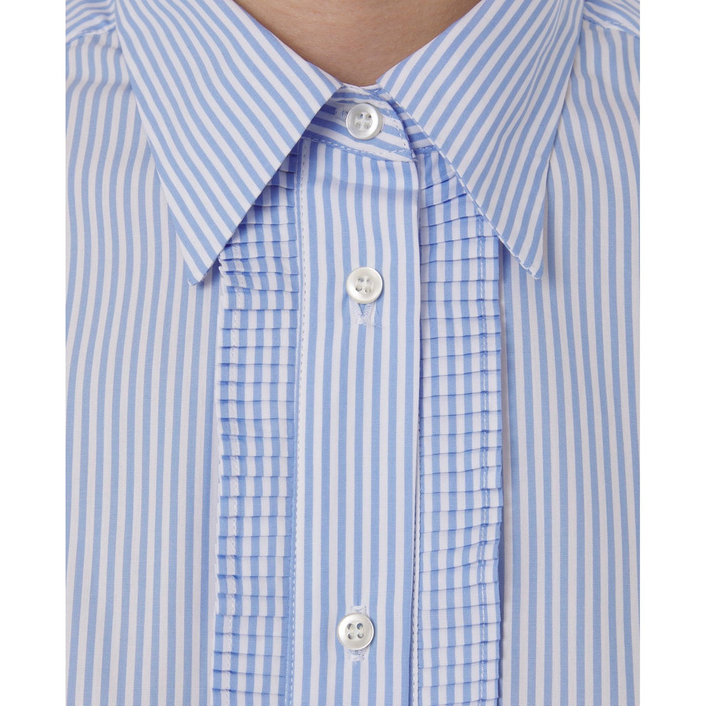 Camisa Nadege - Blanco/Azul bebé - Mujer