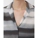 Camisa Gaetane - Gris/Crema - Mujer