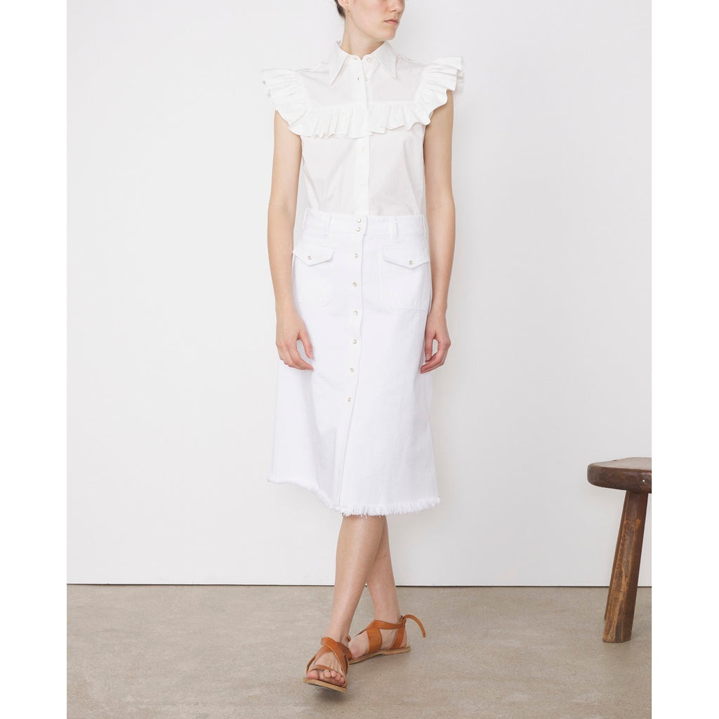 Ethel Shirt - White - Women's