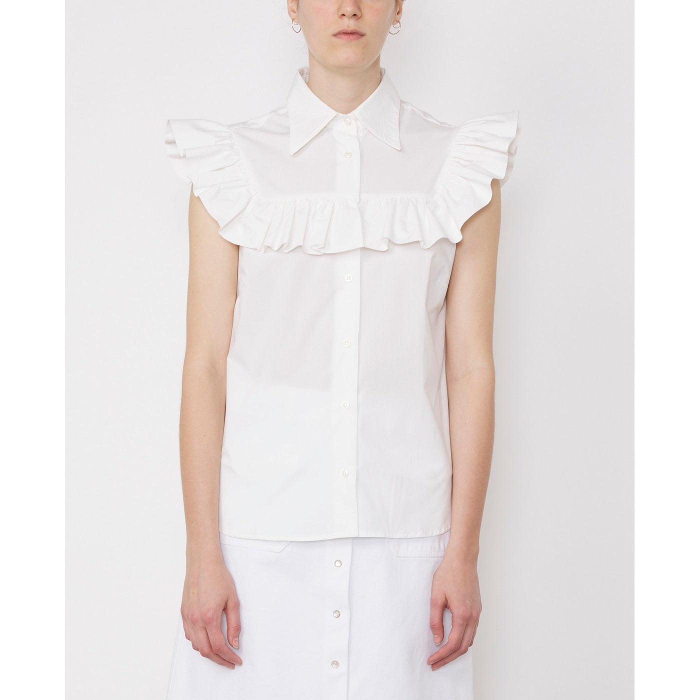 Ethel Shirt - White - Women's