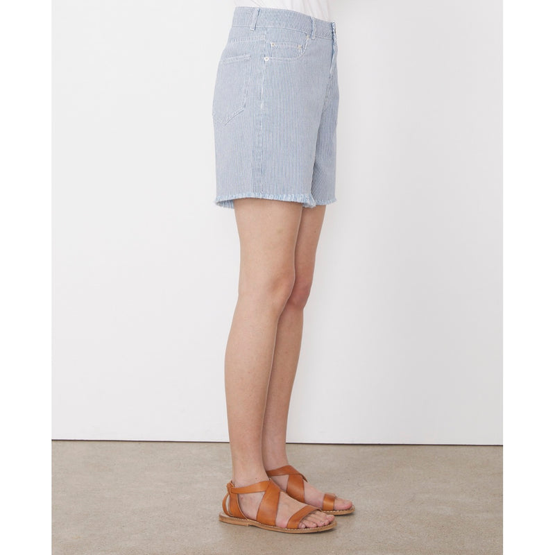 Short Alexandra - White/Indigo - Femme