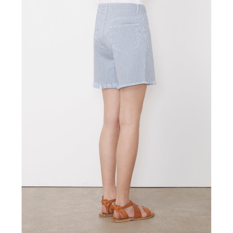 Short Alexandra - White/Indigo - Femme