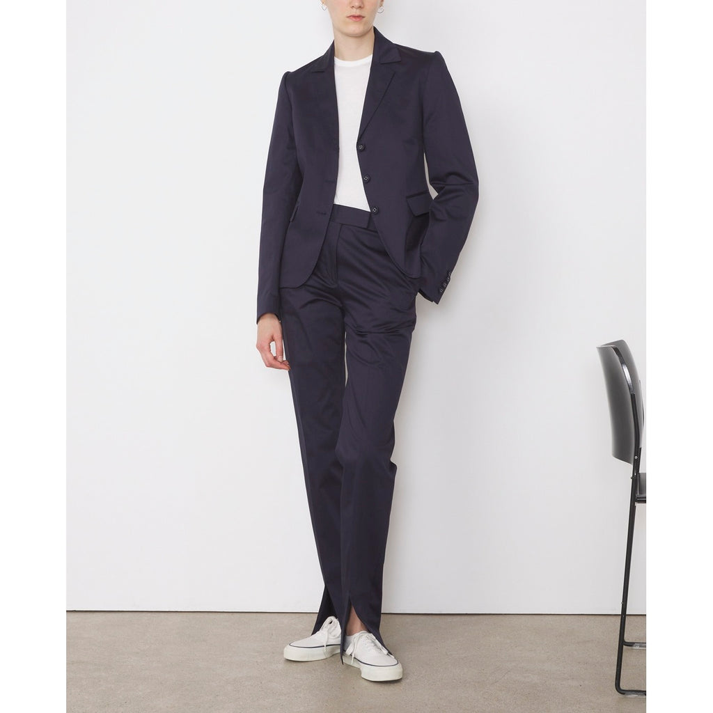 Tlg Veste Nikita Jkt Satin Itl Cotton - Navy