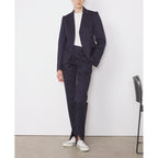 Tlg Veste Nikita Jkt Satin Itl Cotton - Navy