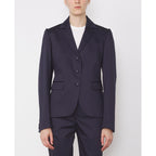 Tlg Veste Nikita Jkt Satin Itl Cotton - Navy