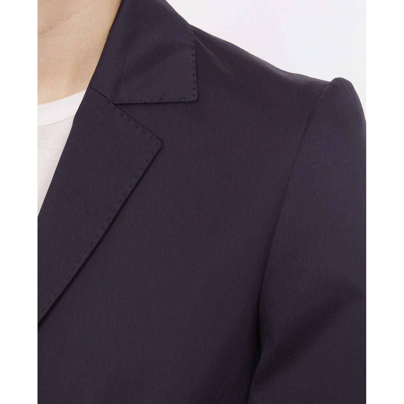 Tlg Veste Nikita Jkt Satin Itl Cotton - Navy