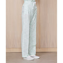 Pantalones Magali - Blanco/Menta - Mujer