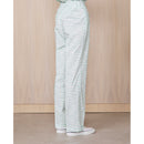 Pantalones Magali - Blanco/Menta - Mujer