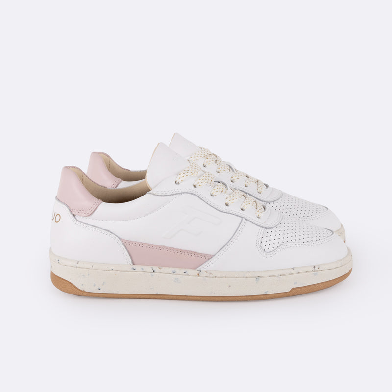 Alder Zapatillas de deporte para mujer en blanco y rosa