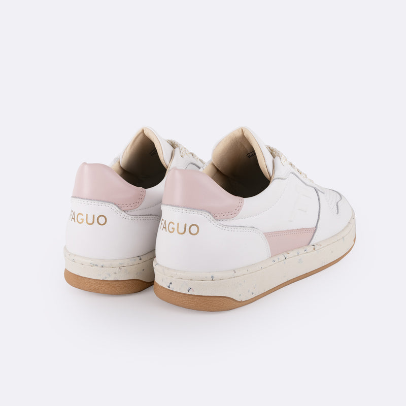 Alder Zapatillas de deporte para mujer en blanco y rosa