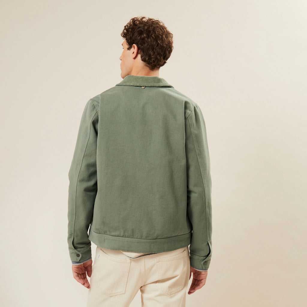 Cazadora Verde Claro Seillon - Hombre