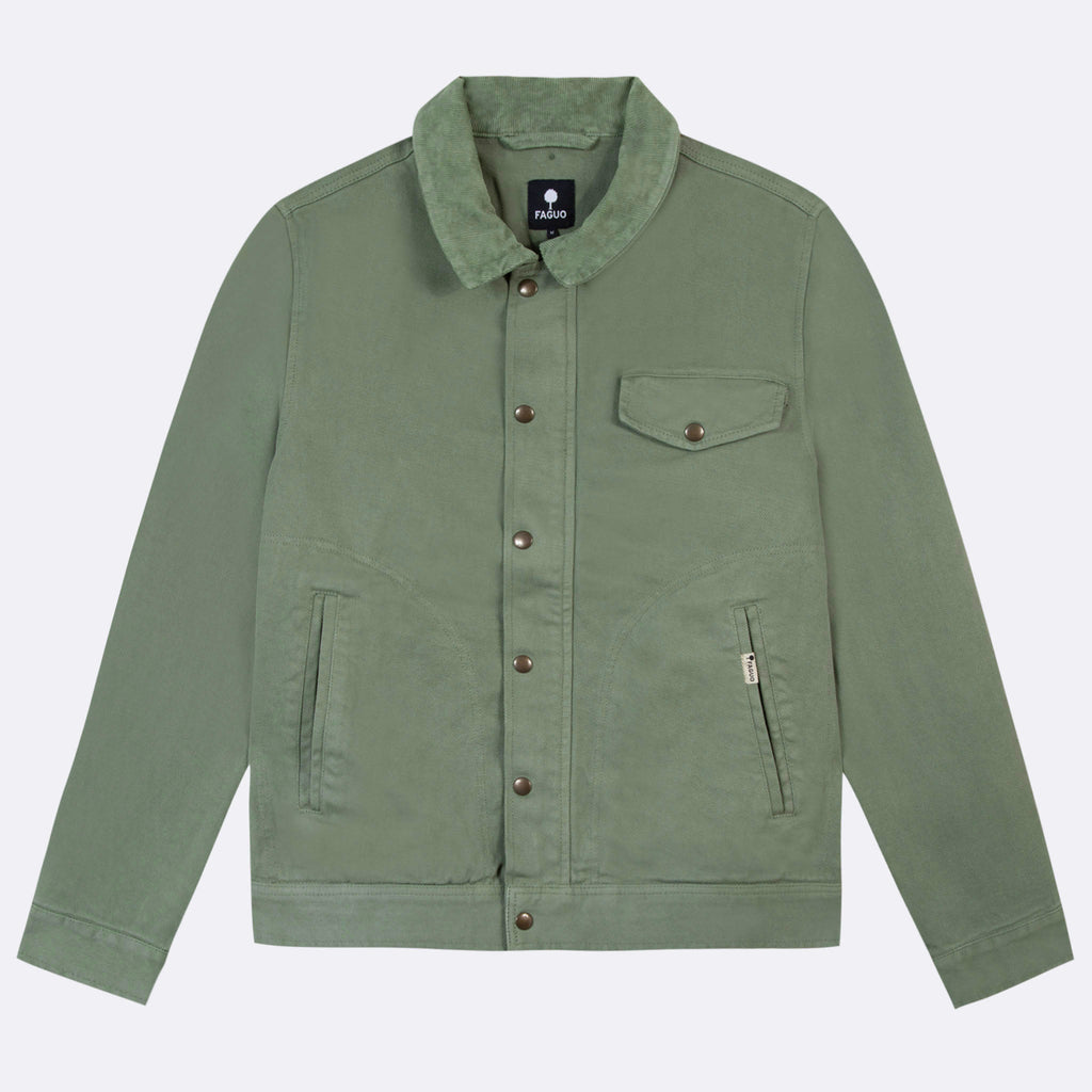 Cazadora Verde Claro Seillon - Hombre