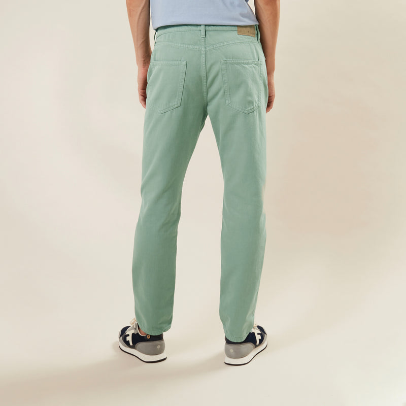 Faguo - Jean Vert Clair Tapered - Homme
