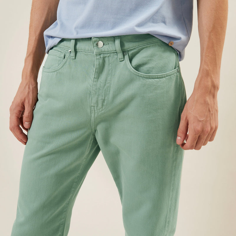 Faguo - Light Green Tapered Jeans - Men