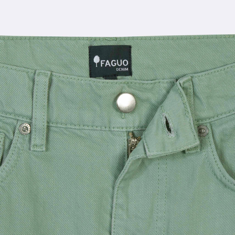 Faguo - Light Green Tapered Jeans - Men