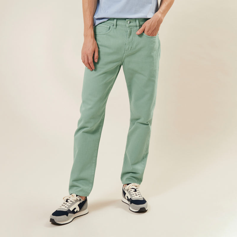 Faguo - Jean Vert Clair Tapered - Homme