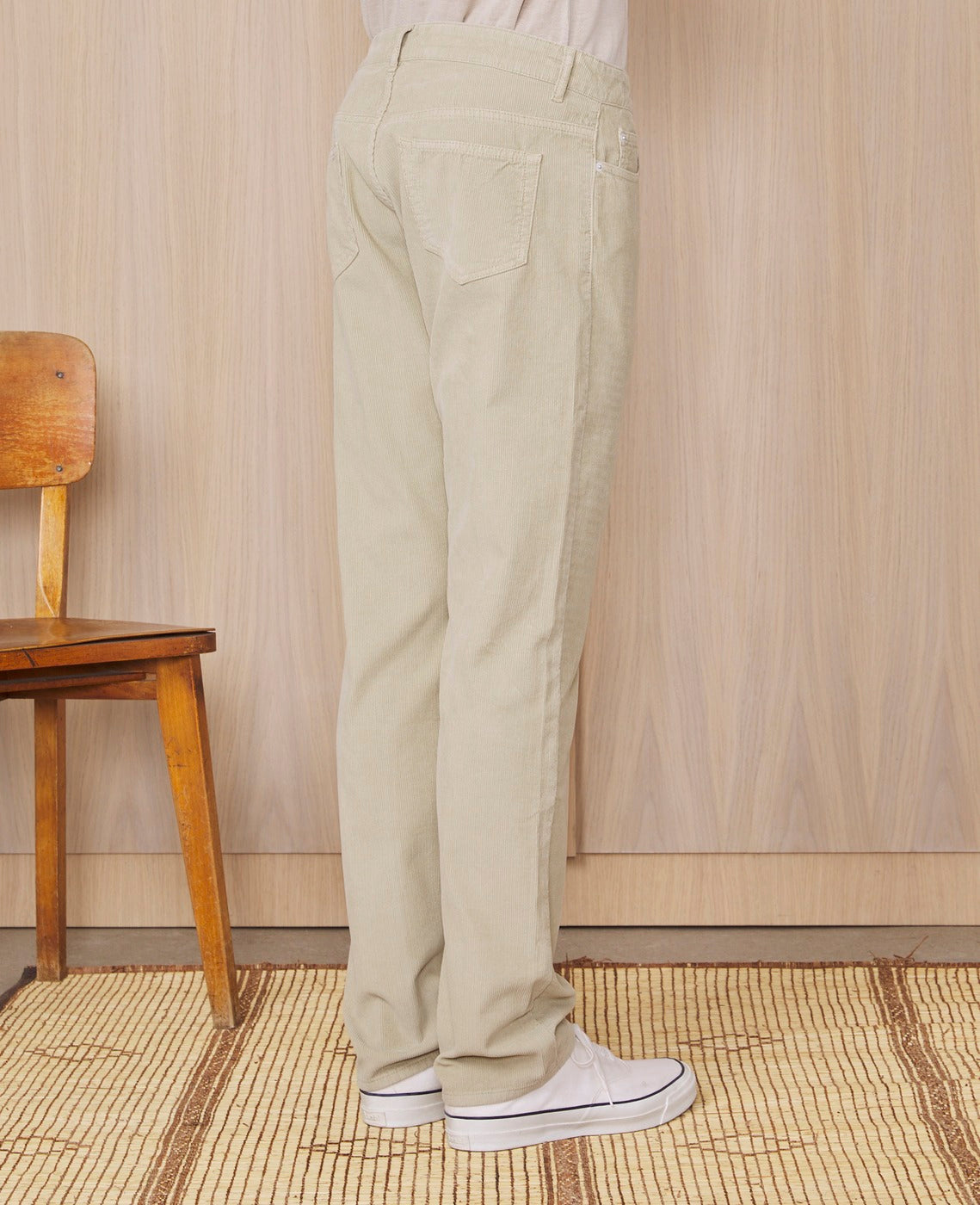 Jeans James Pgmt Dye Baby Corduroy - Almond Beige