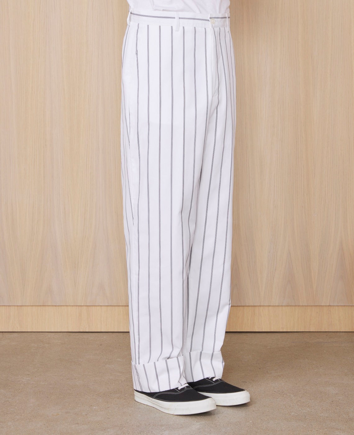 Pantalon Grant - Blanc/Noir - Homme