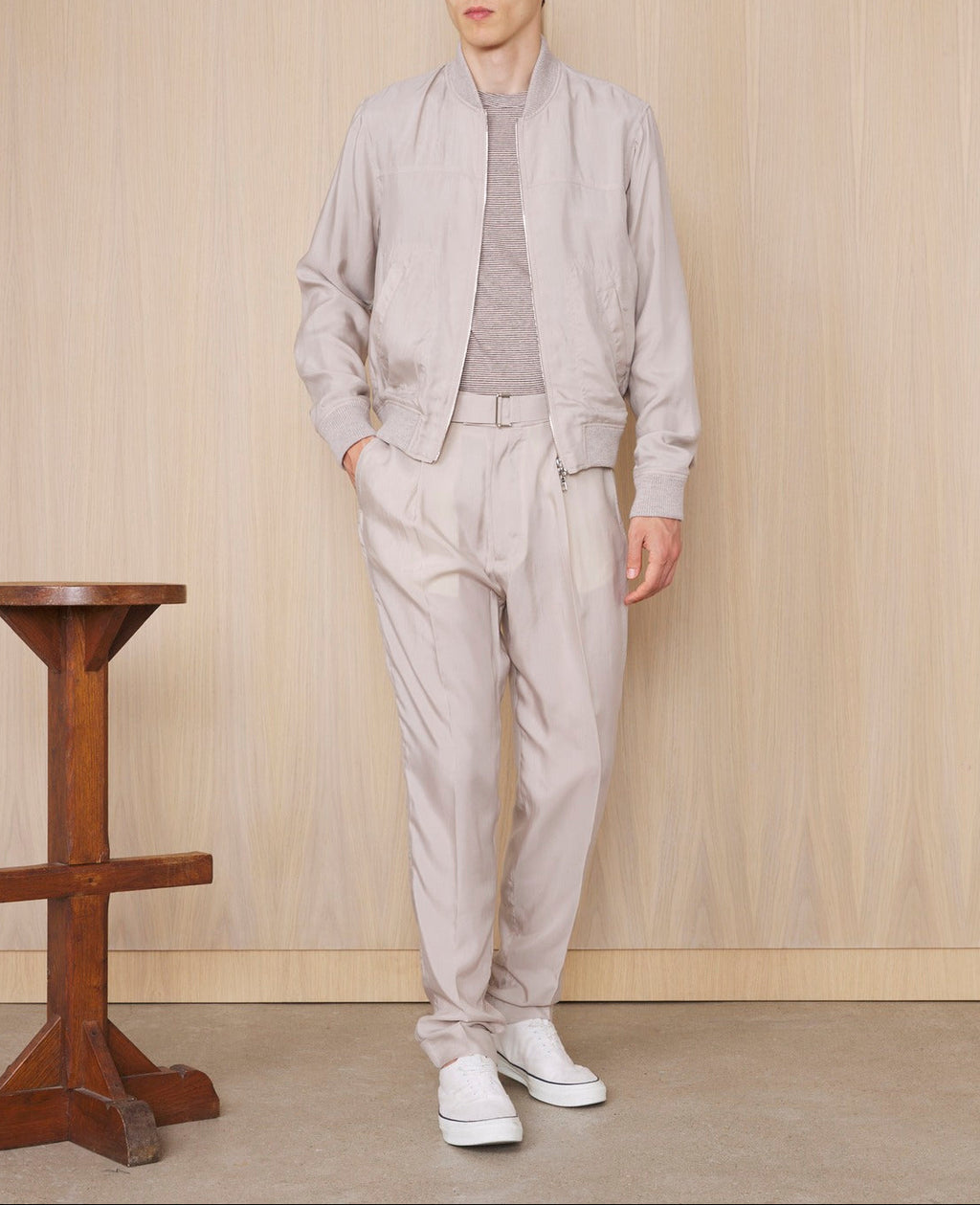 Bomber Stefano - Sable Brûlé - Homme