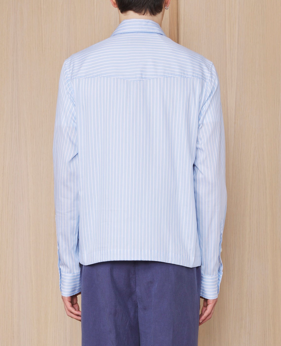 Surchemise Pedro - Bleu Nuage/Blanc - Homme