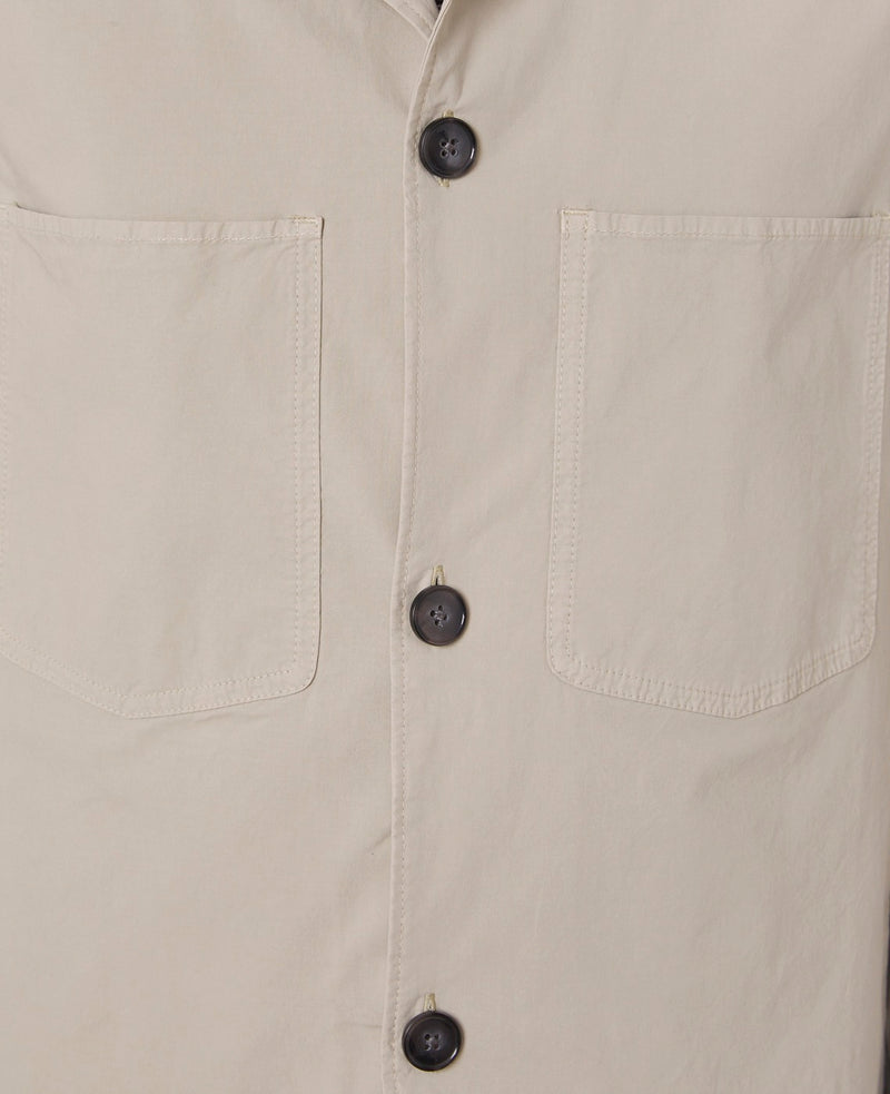 Sur Chemise Jonah Ovs Pgmt Dye Co Poplin - Almond Beige