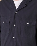 Chemise Eric Gmt Dye Lyocell Cotton - Dark Navy
