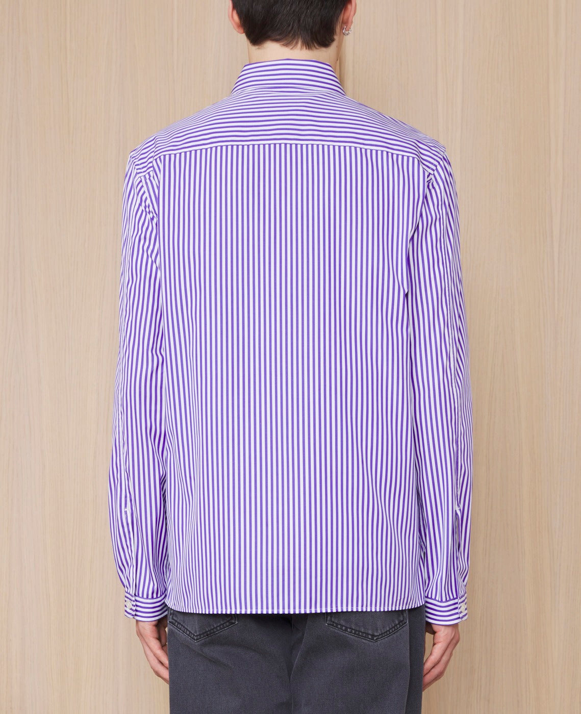 Chemise Eloan - Blanc/Jacinthe - Homme